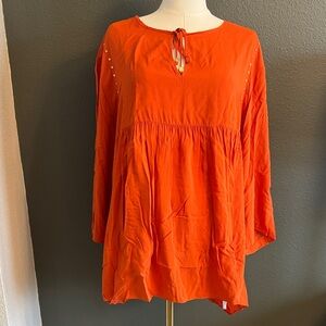 Michael Kors Orange Women's Top